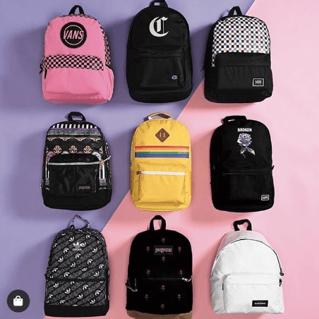 Promotional banner: Bags