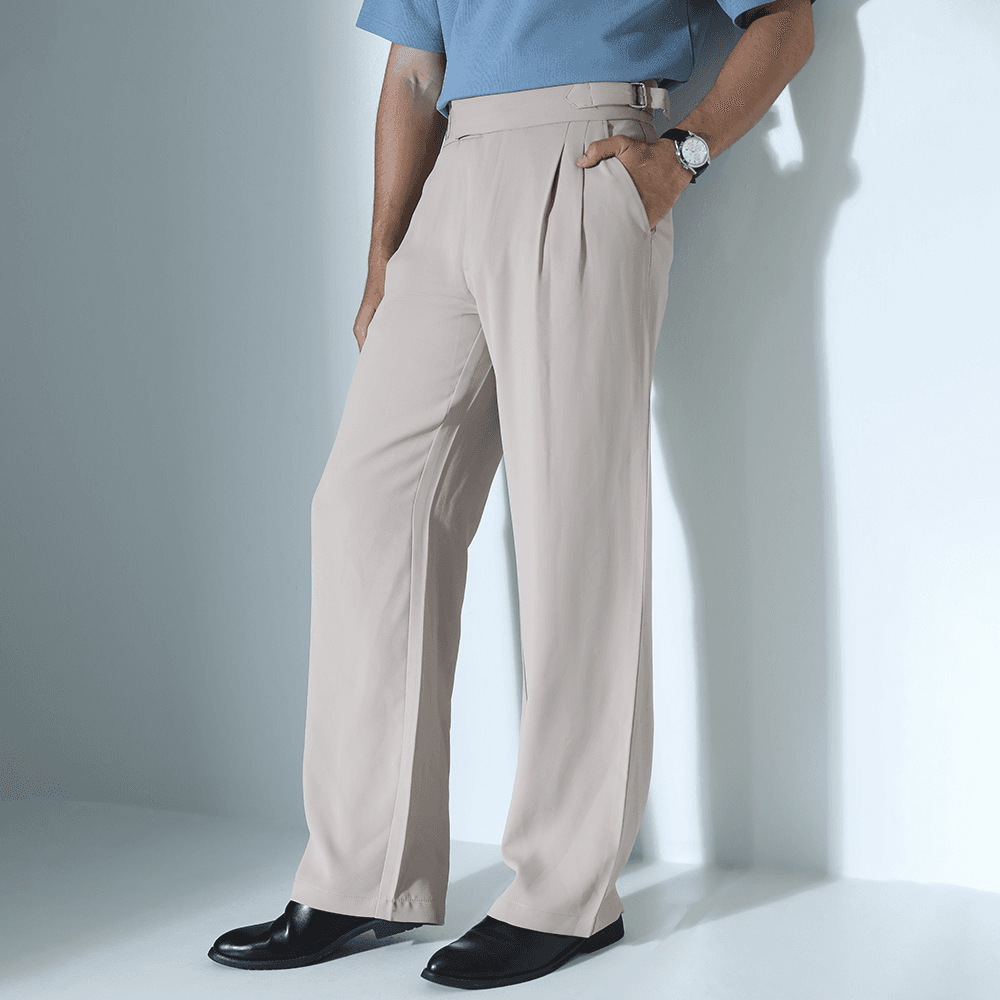 DHEU MENS WIDE-LEG PANT