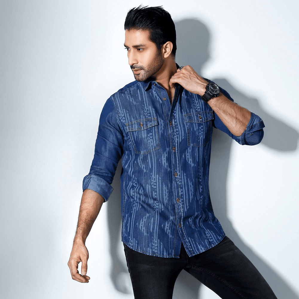 MENS DENIM SHIRT