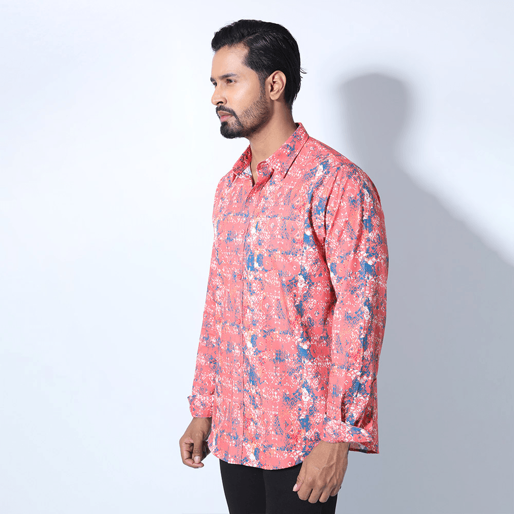 MENS FULL SLEEVE CASUAL SHIRT - REGULAR FIT