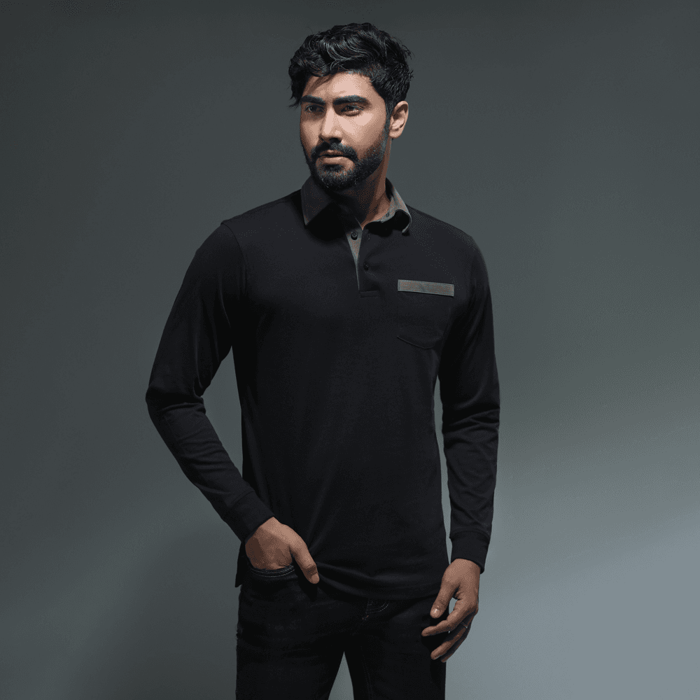 MENS RUGBY POLO SHIRT - REGULAR FIT