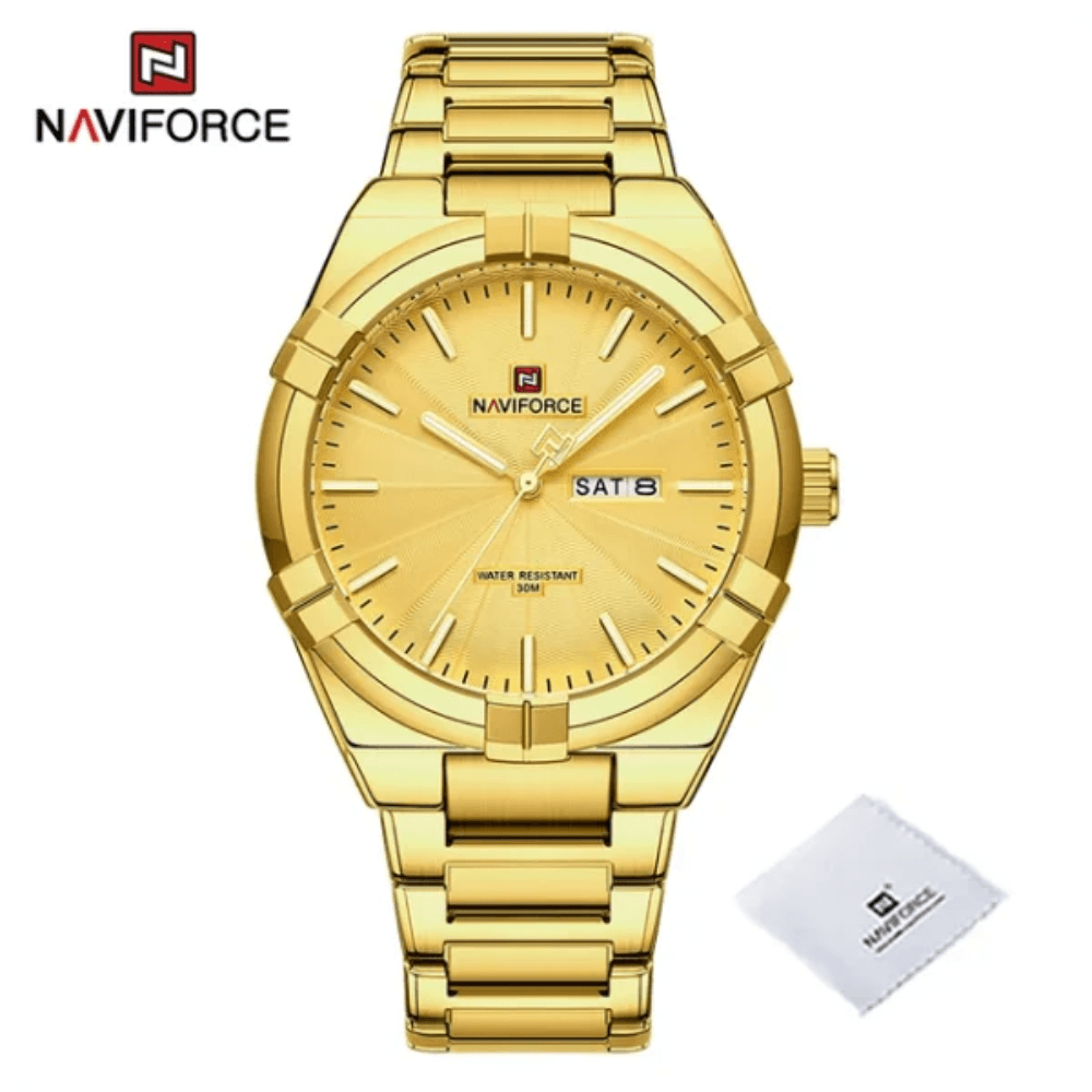 NAVIFORCE 9218 Watch Men Stainless Steel Watch