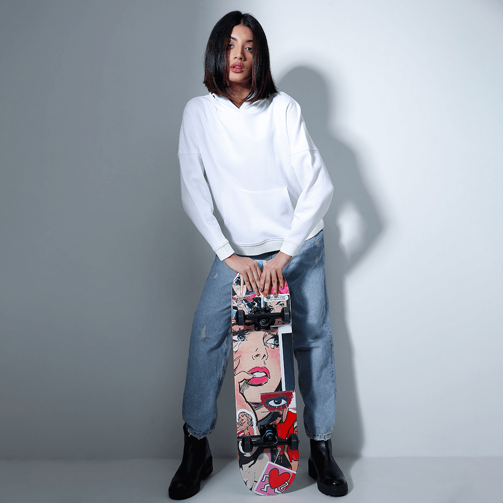 DHEU WOMEN'S HOODIE