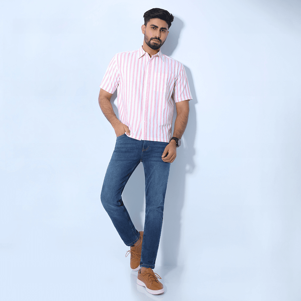 MENS SHORT SLEEVE CASUAL SHIRT