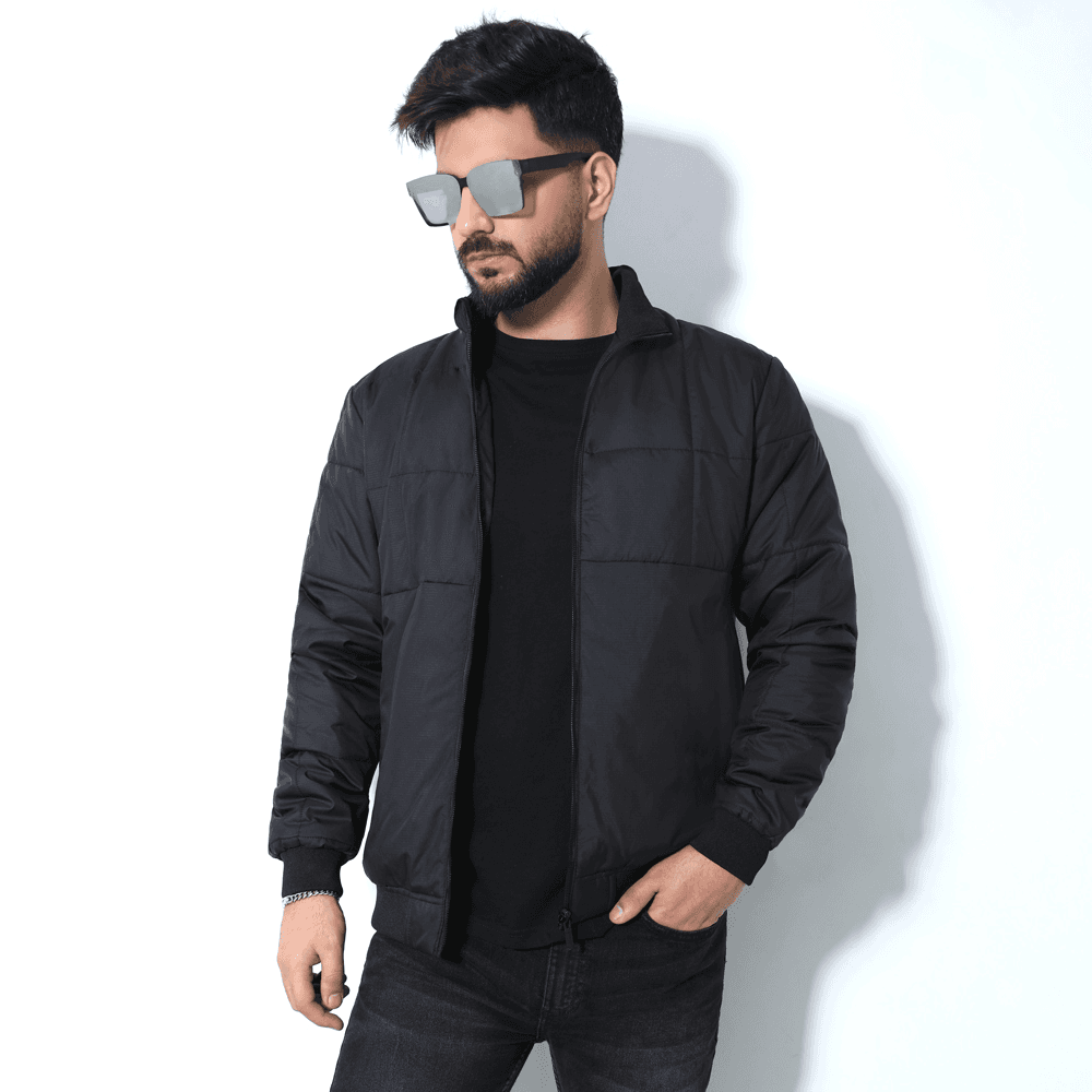 MENS HIGH NECK REVERSIBLE JACKET