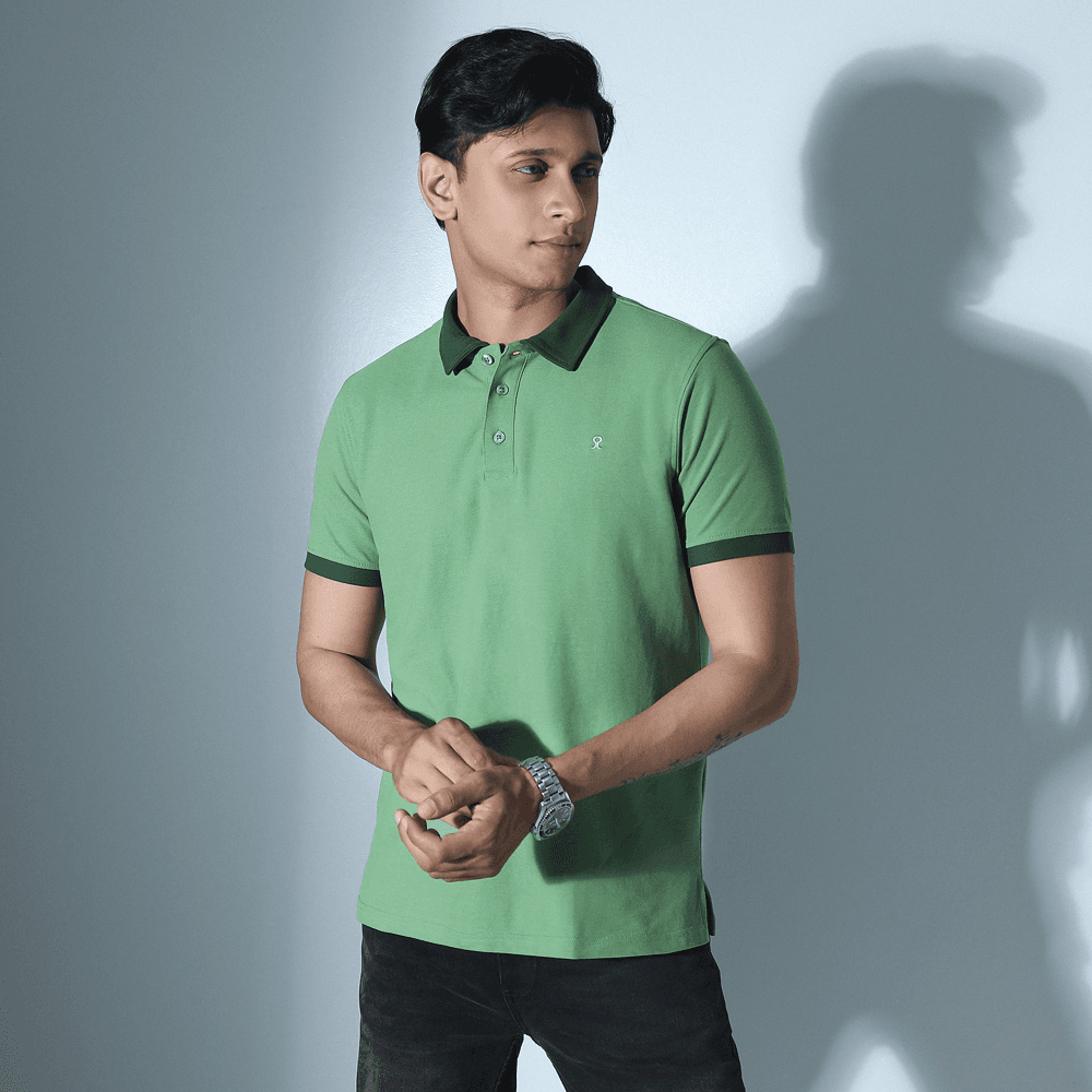 MENS SHORT SLEEVE POLO SHIRT