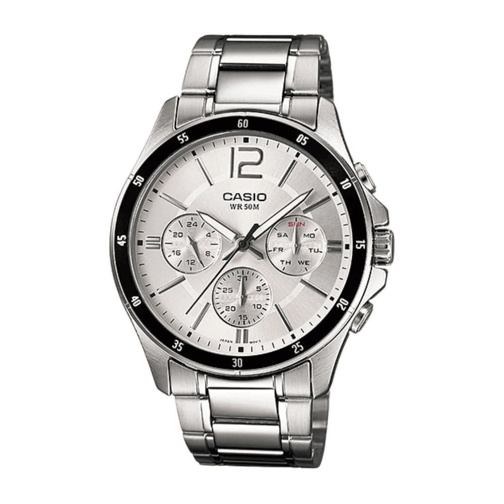 Casio Chronograph Watch For Men - MTP 1374D-7AVDF