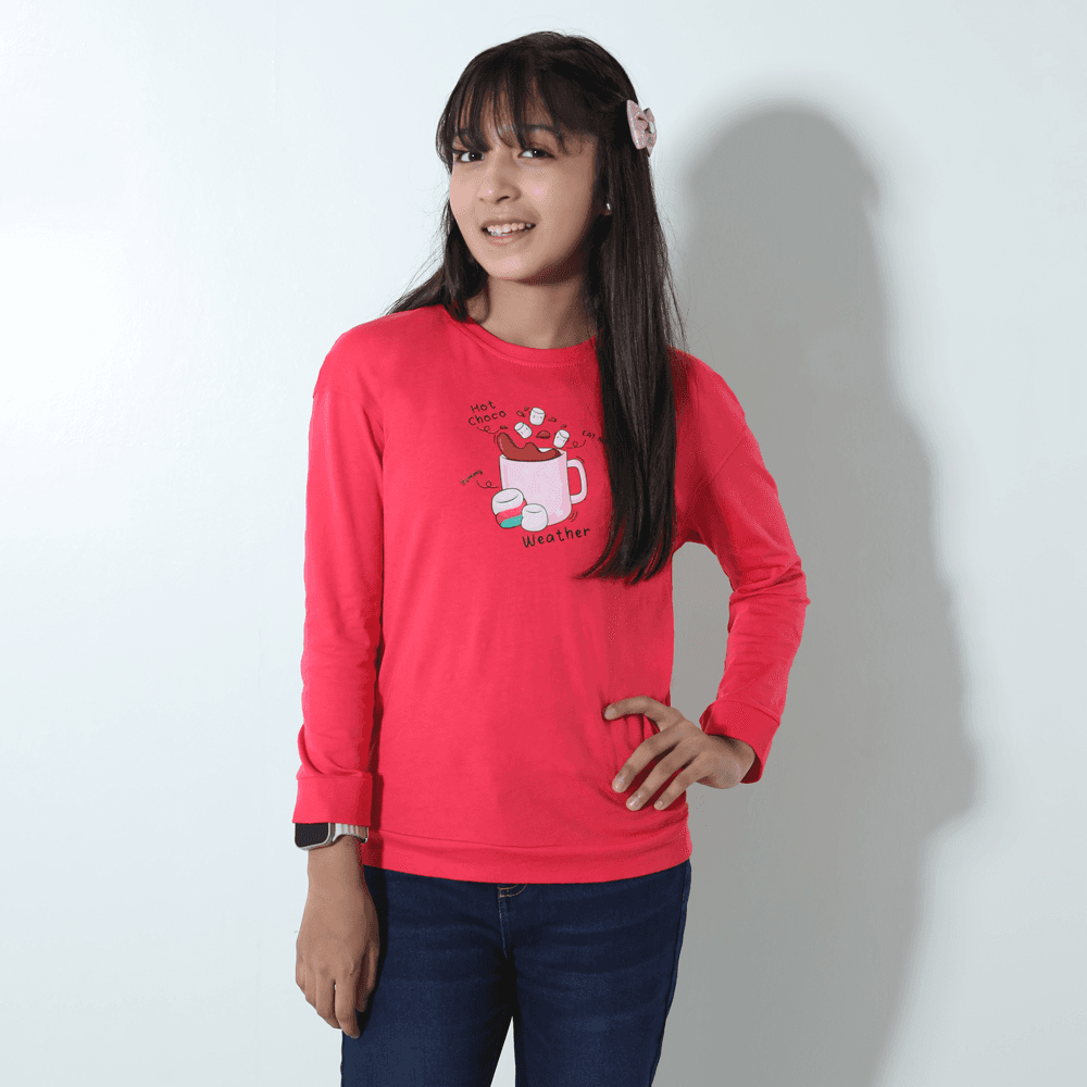 Girls T-Shirt Full Sleeve