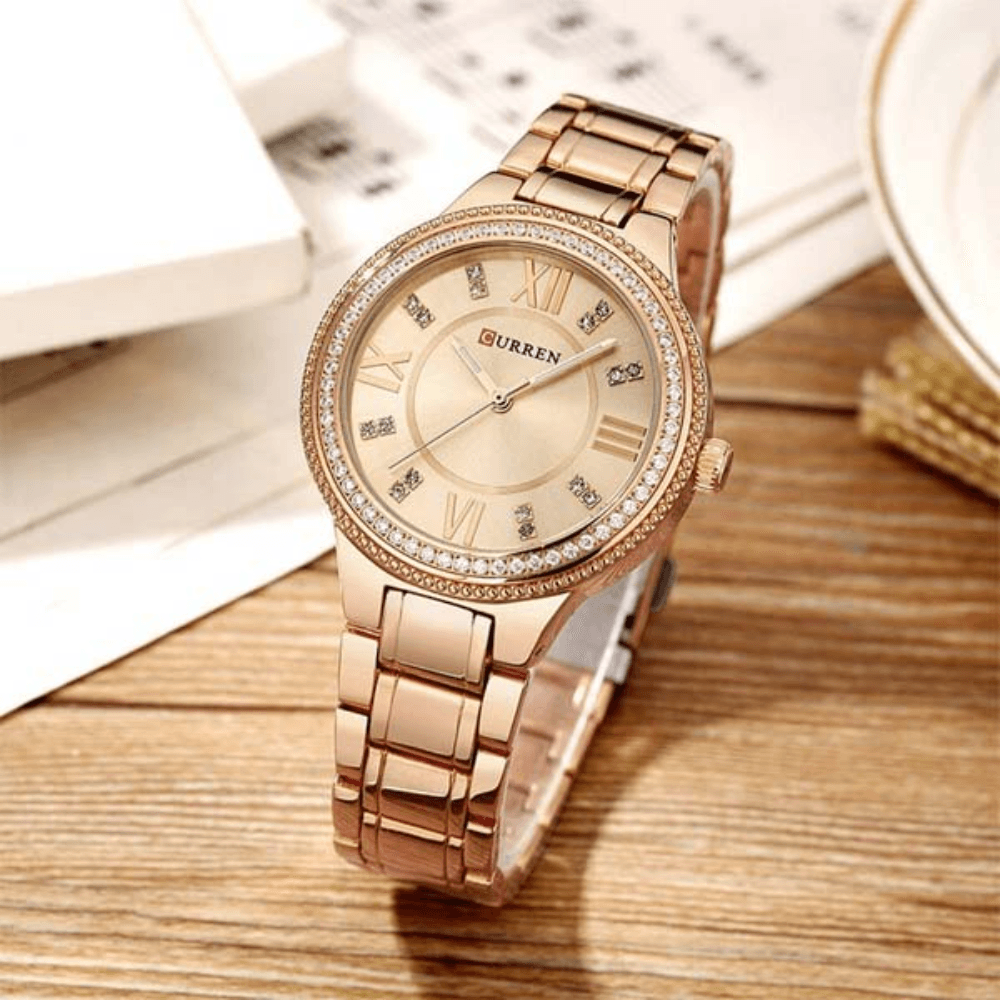 CURREN 9004 Women's Stainless Steel Watch