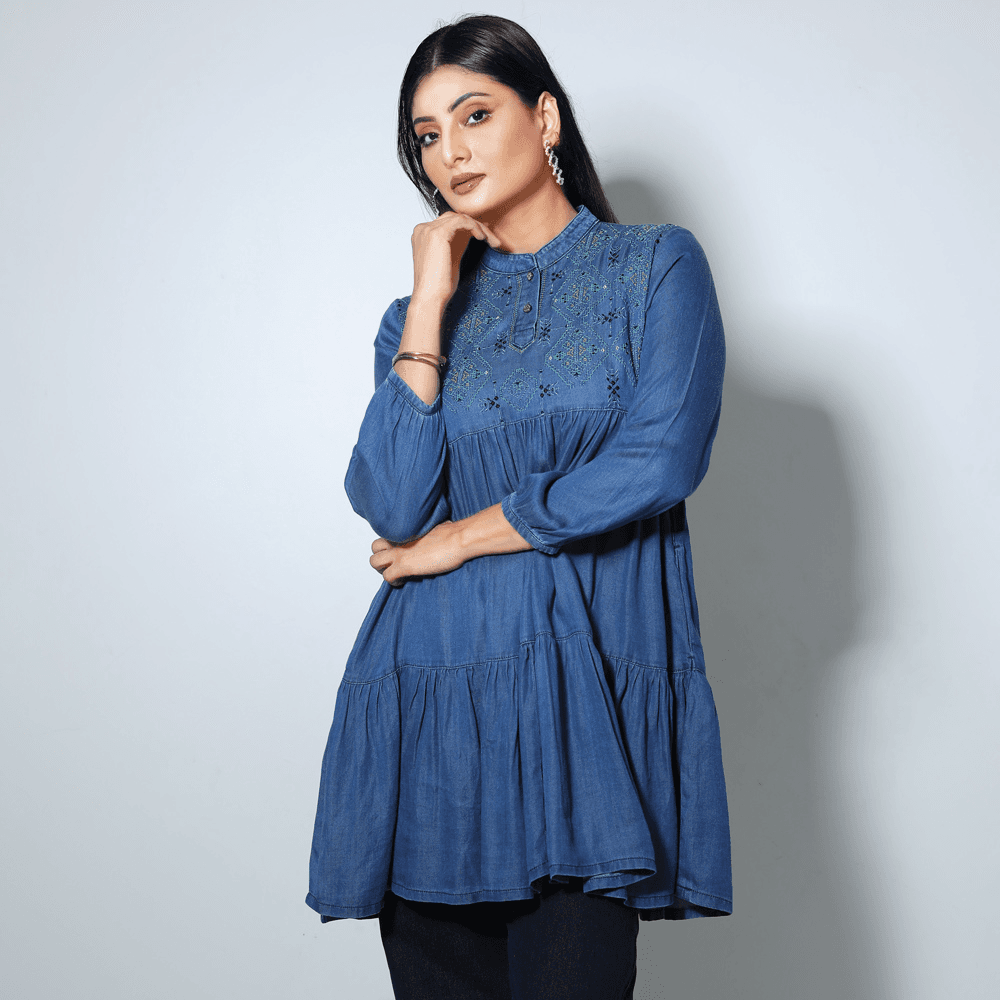 WOMENS DENIM KURTI