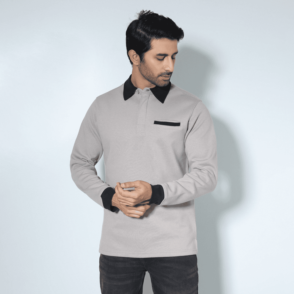 MENS RUGBY POLO SHIRT - REGULAR FIT