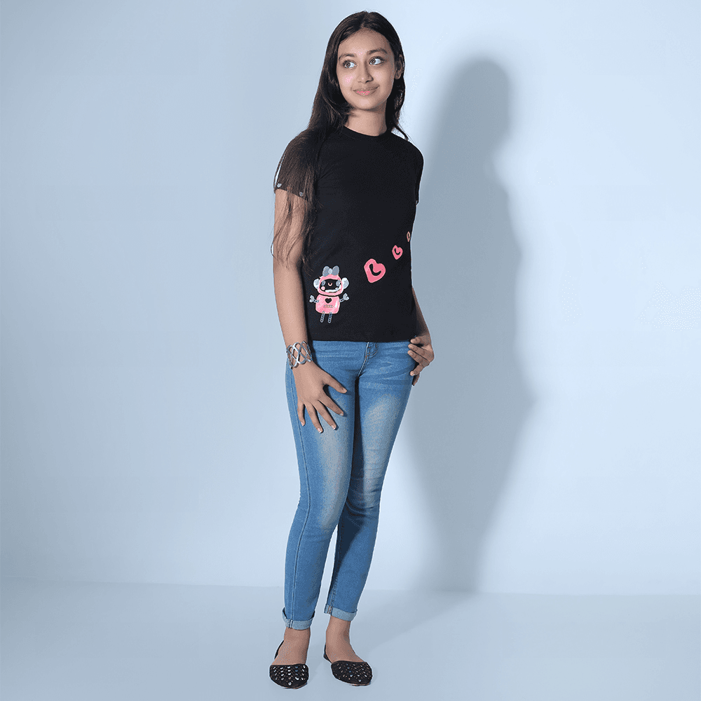 GIRLS SHORT SLEEVE T-SHIRT