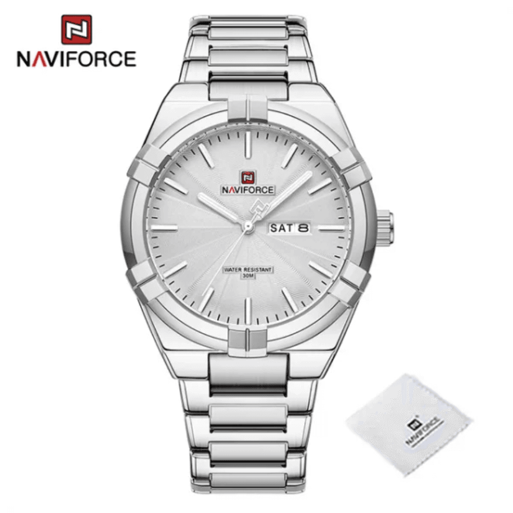 NAVIFORCE 9218 Watch Men Stainless Steel Watch