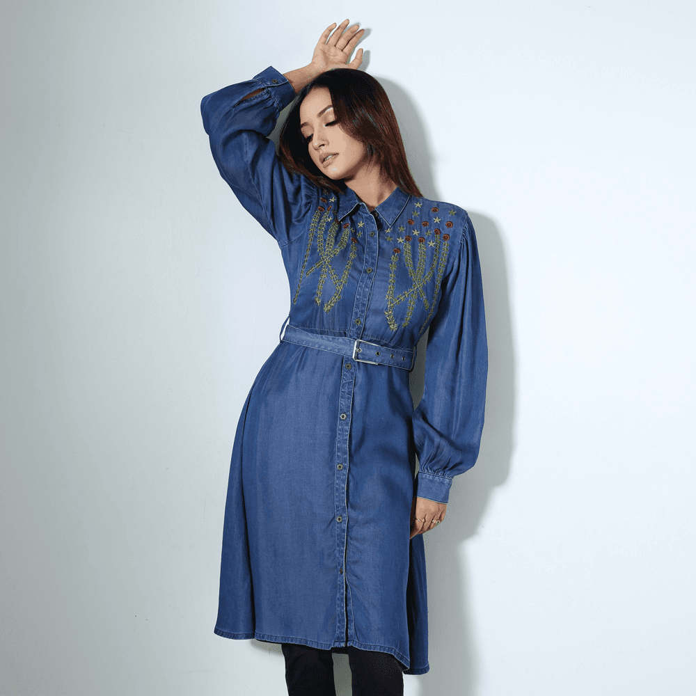 DENIM FASHION TOPS