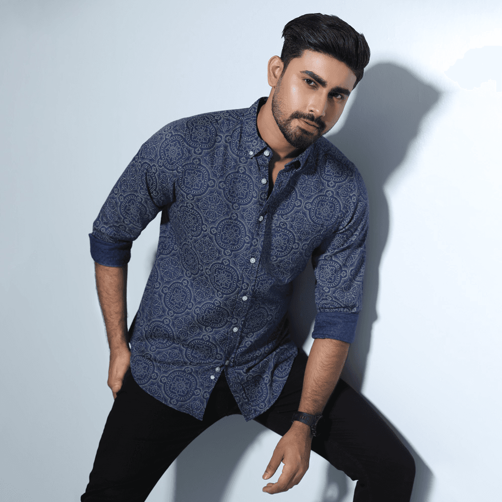 MENS FULL SLEEVE CASUAL SHIRT - SLIM FIT