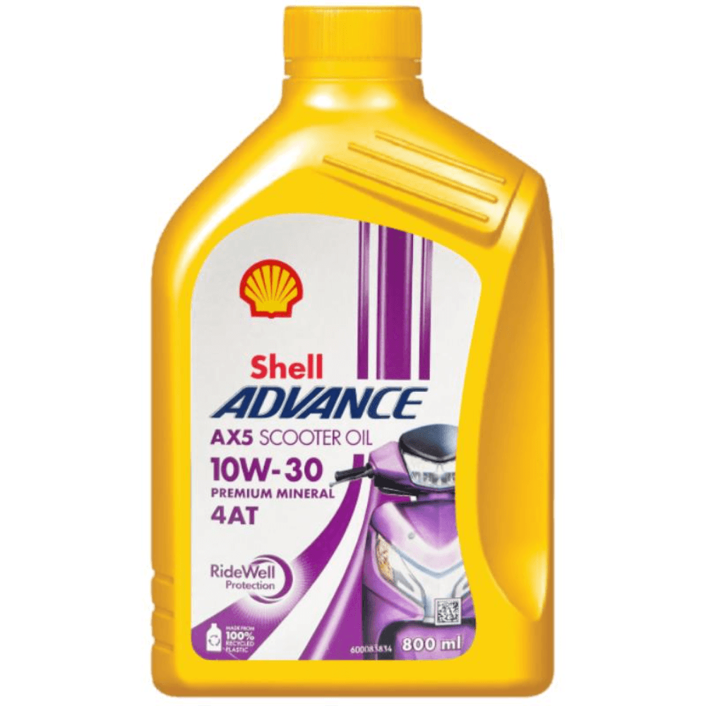 Shell Advance 4T AX5 Scooter 10W30  -  800ml