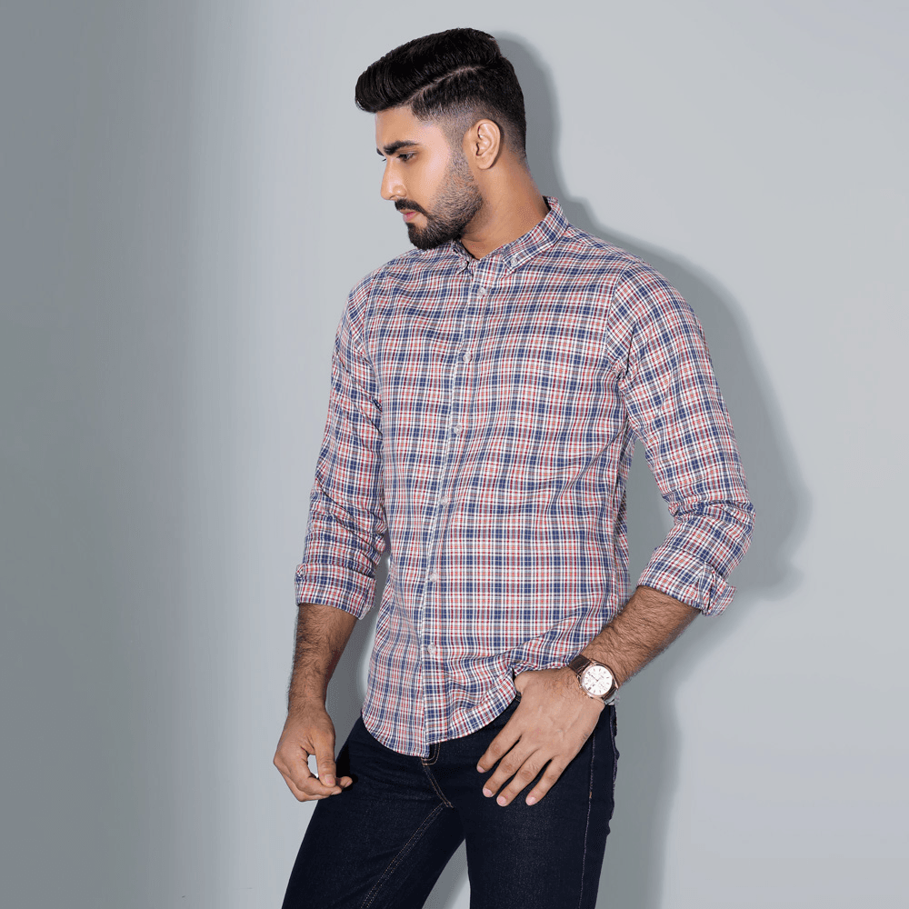 MENS FULL SLEEVE CASUAL SHIRT - SLIM FIT