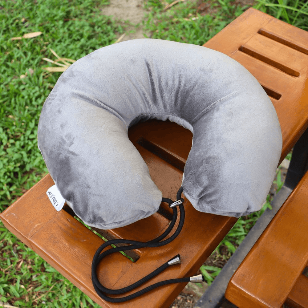 Exclusive Neck Pillow, Ash, (11"x12")