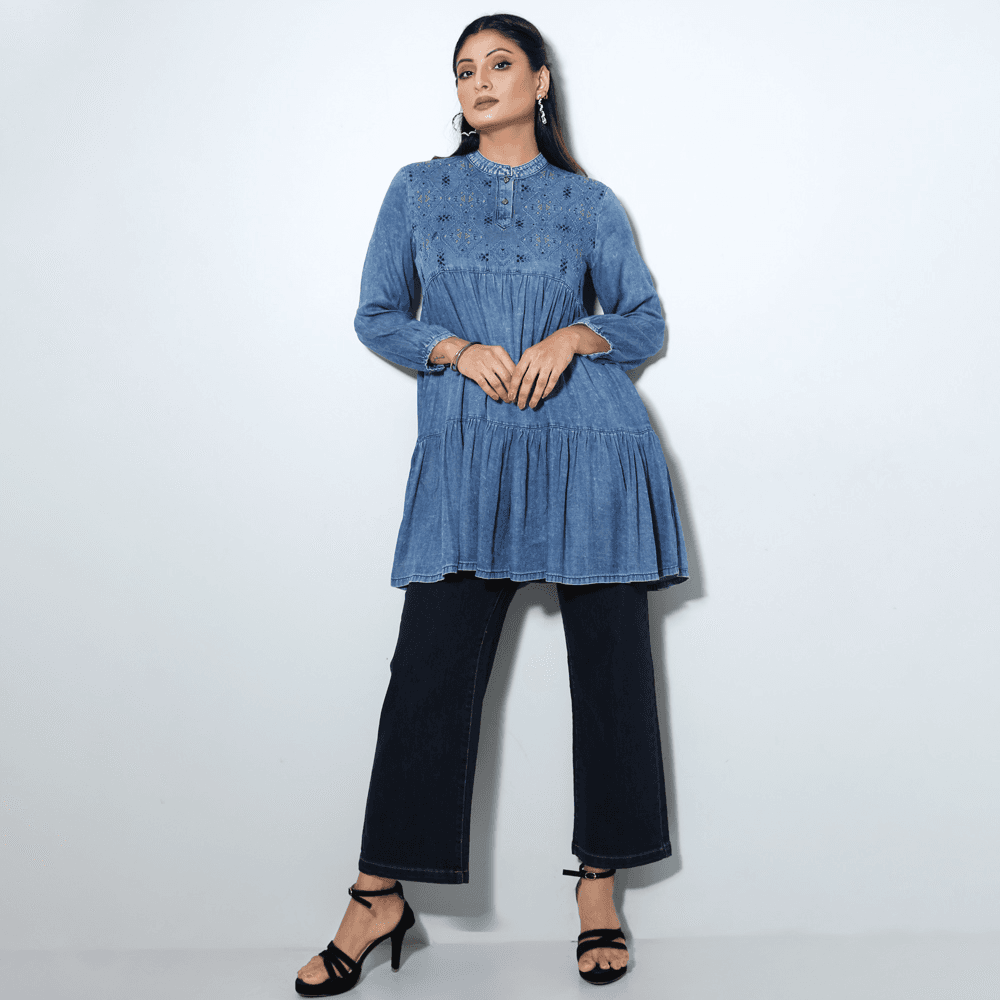 WOMENS DENIM KURTI