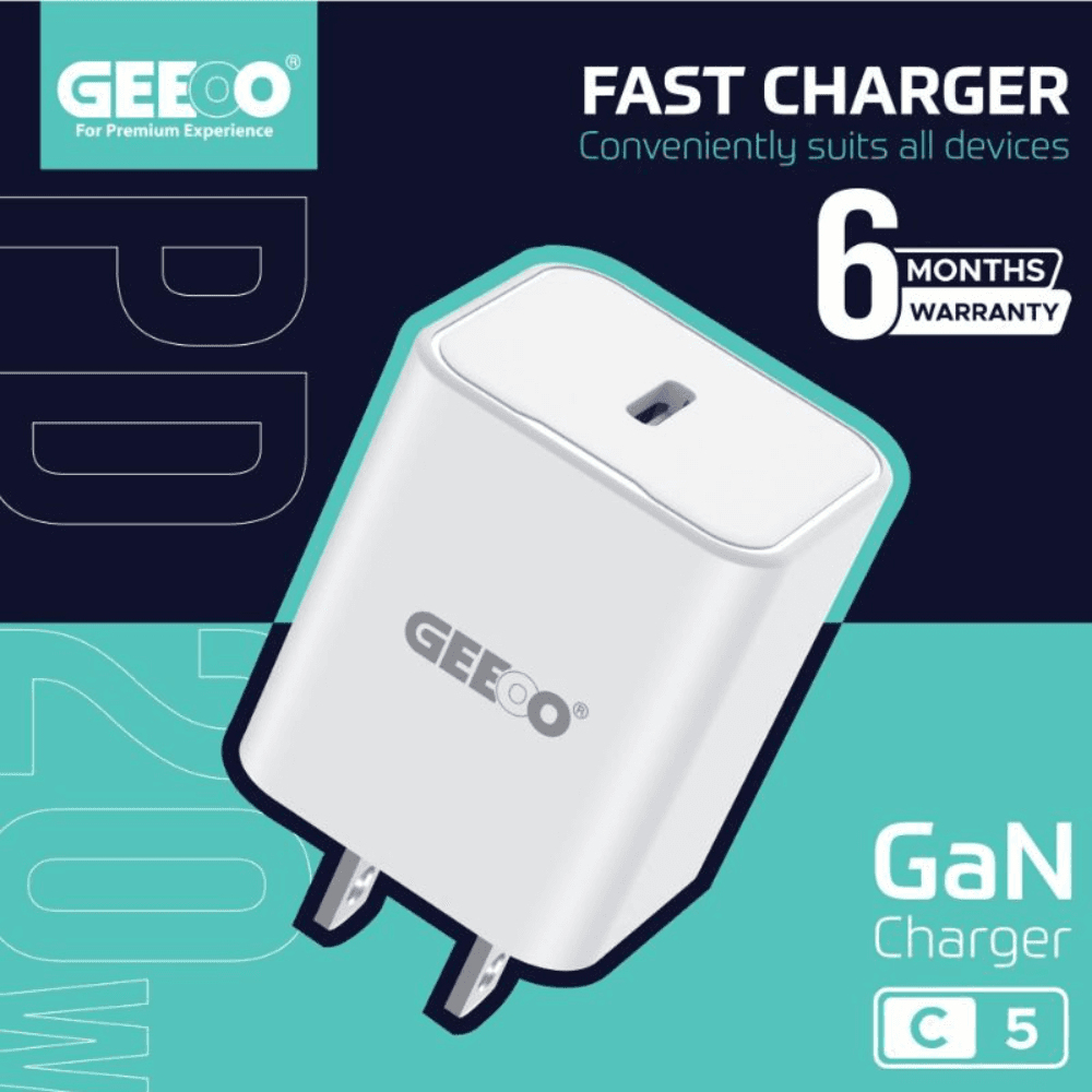 GEEOO C5 PD 20W Fast Charger