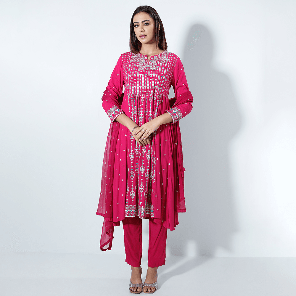 WOMENS ETHNIC 3 PCS - REGULAR FIT