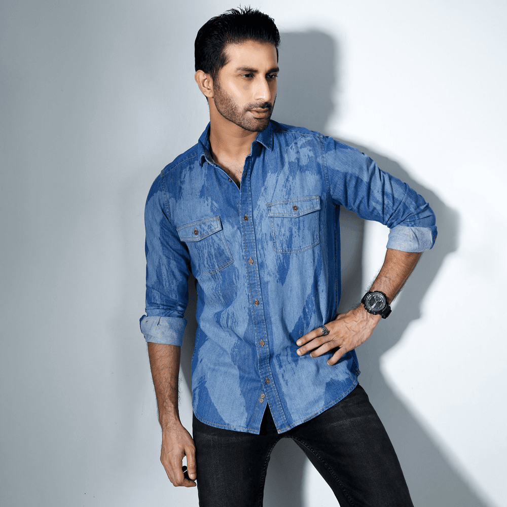 MENS DENIM SHIRT