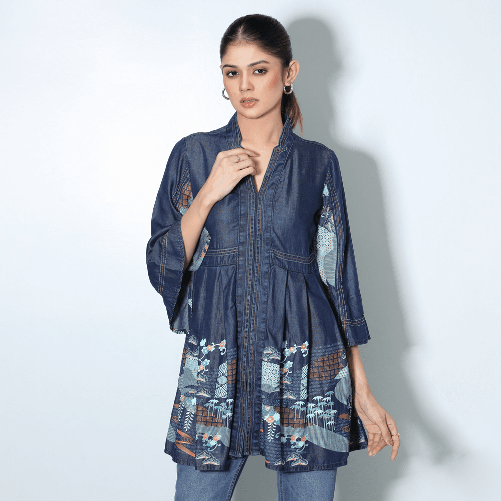 WOMENS DENIM KURTI