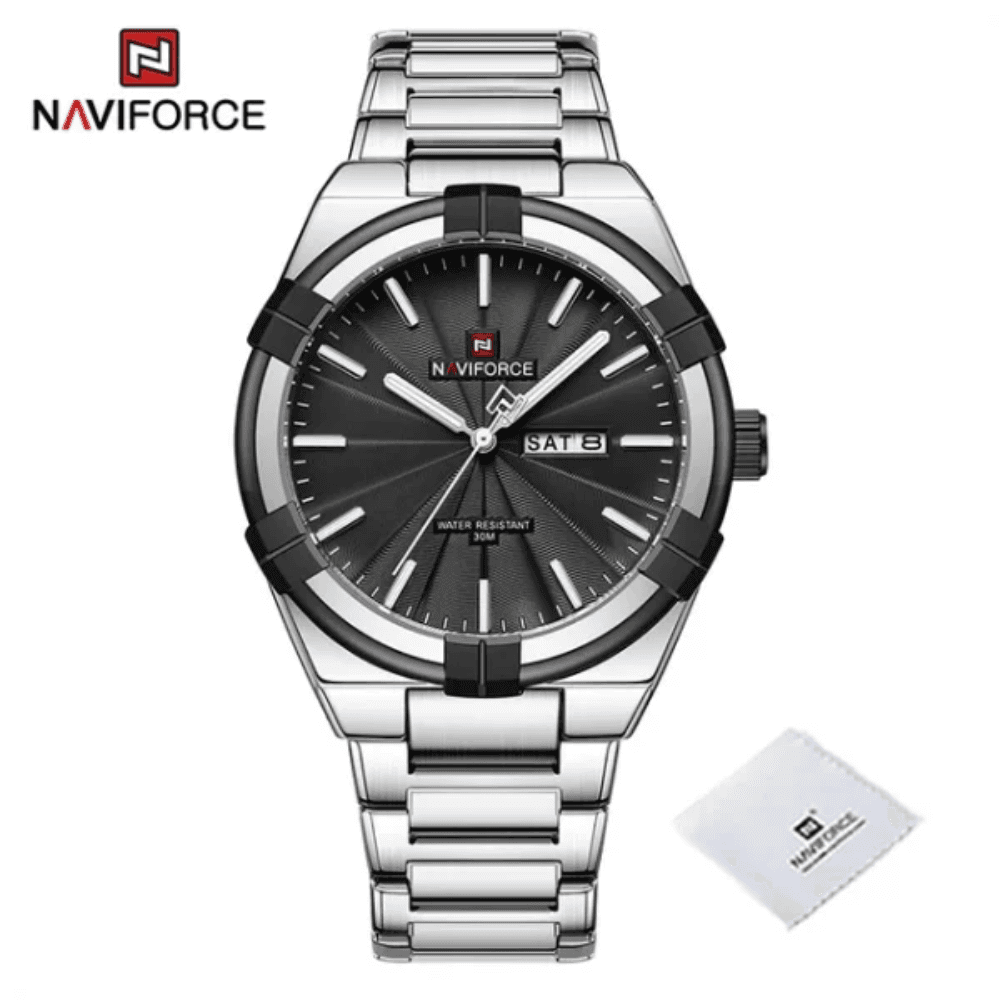 NAVIFORCE 9218 Watch Men Stainless Steel Watch