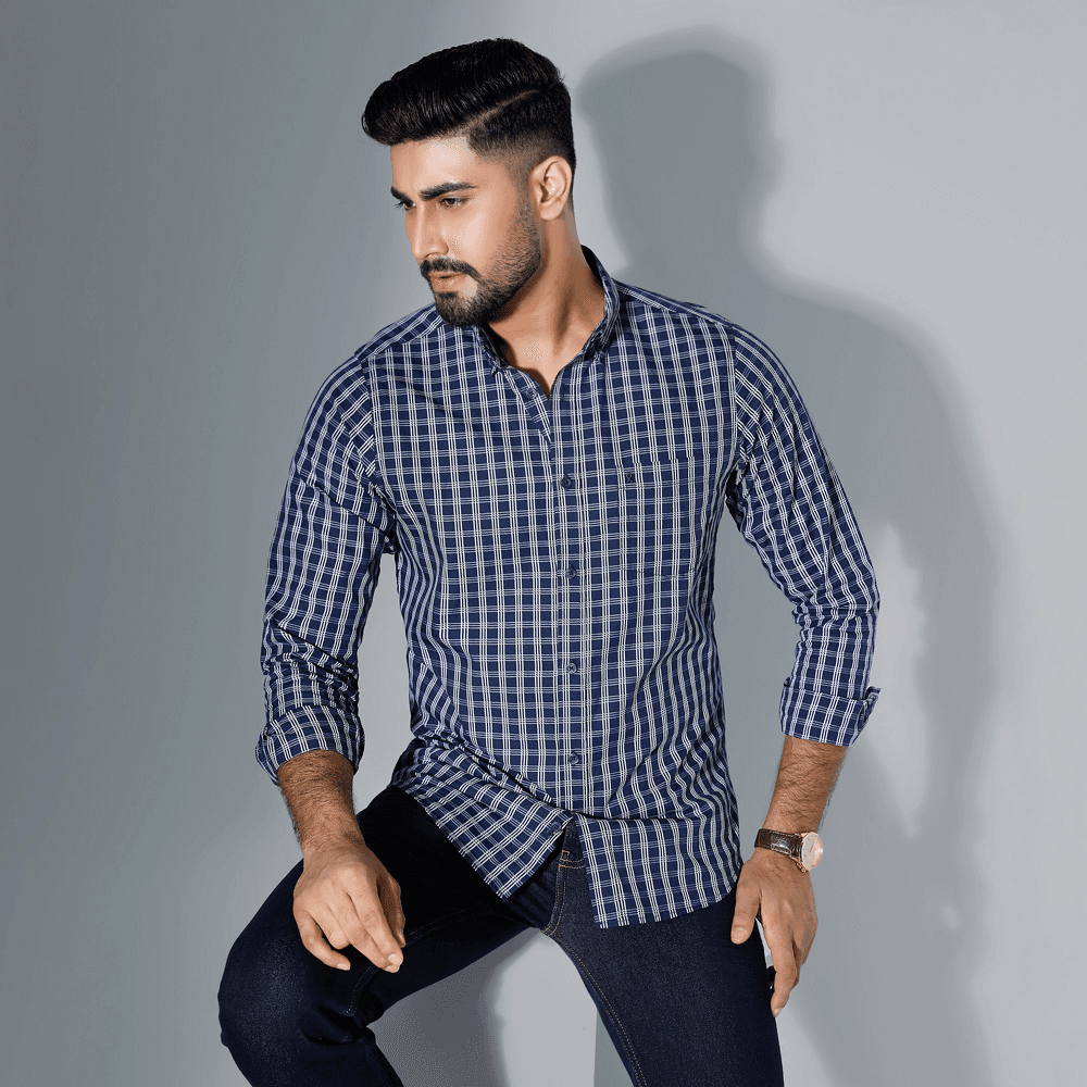 MENS FULL SLEEVE CASUAL SHIRT