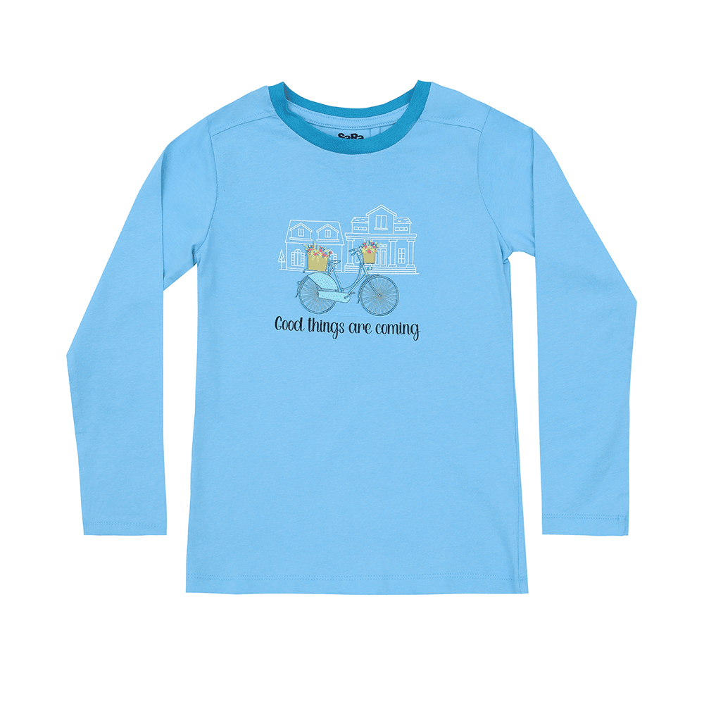 GIRLS FULL SLEEVE T-SHIRT - REGULAR FIT