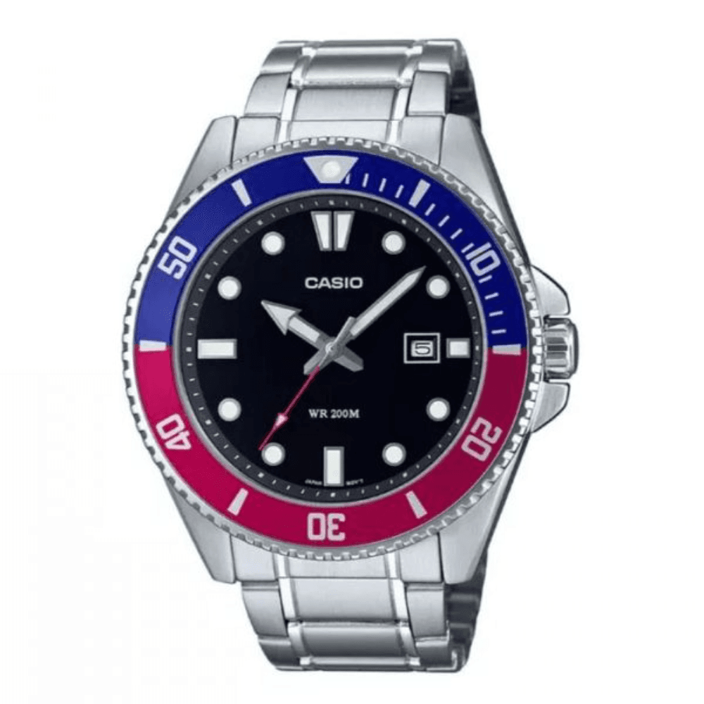 Casio MDV-107D-1A3VDF Enticer Stainless Steel Men’s Watch