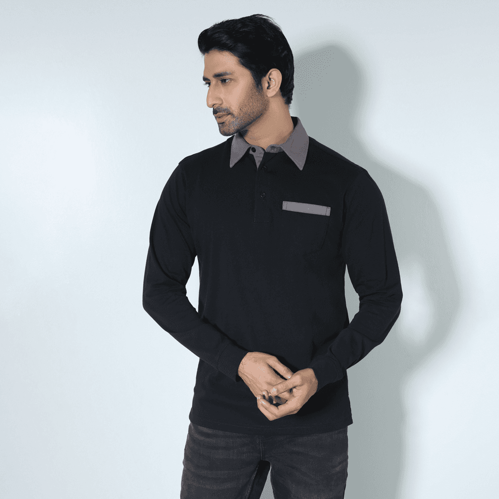 MENS RUGBY POLO SHIRT - REGULAR FIT