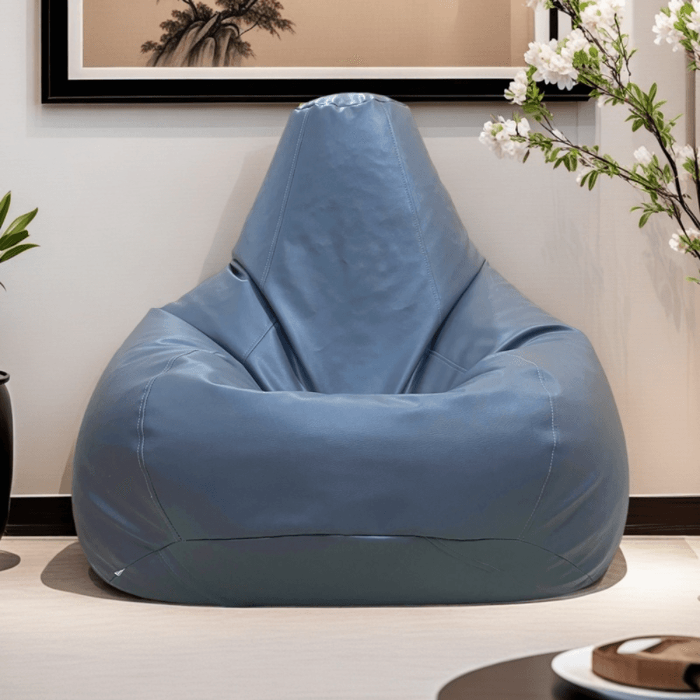 LAZY DUDE XXXL Water Drop Shaped Lazy Bean Bag - Color Ash