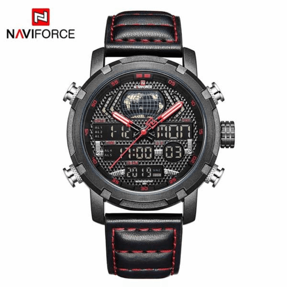Naviforce NF9160 Dual Time Watch for Men