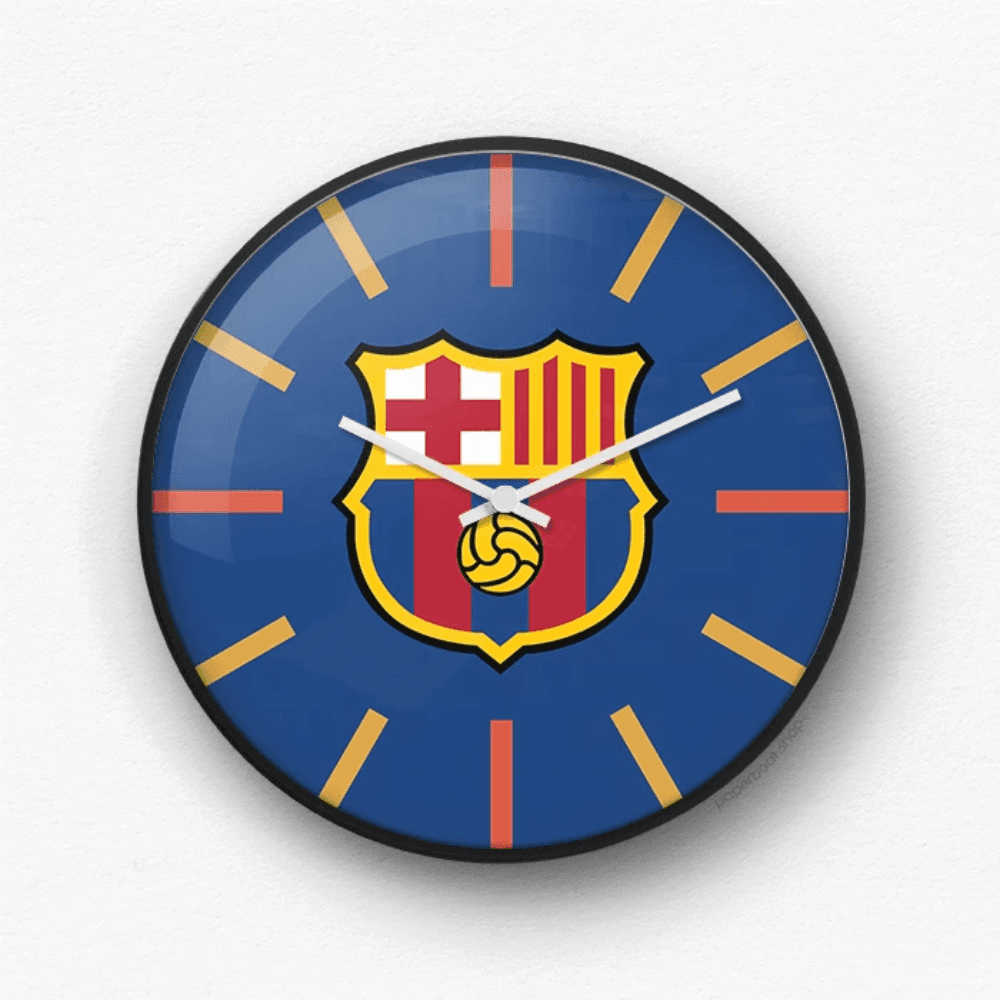 Barcelona Logo wall clock