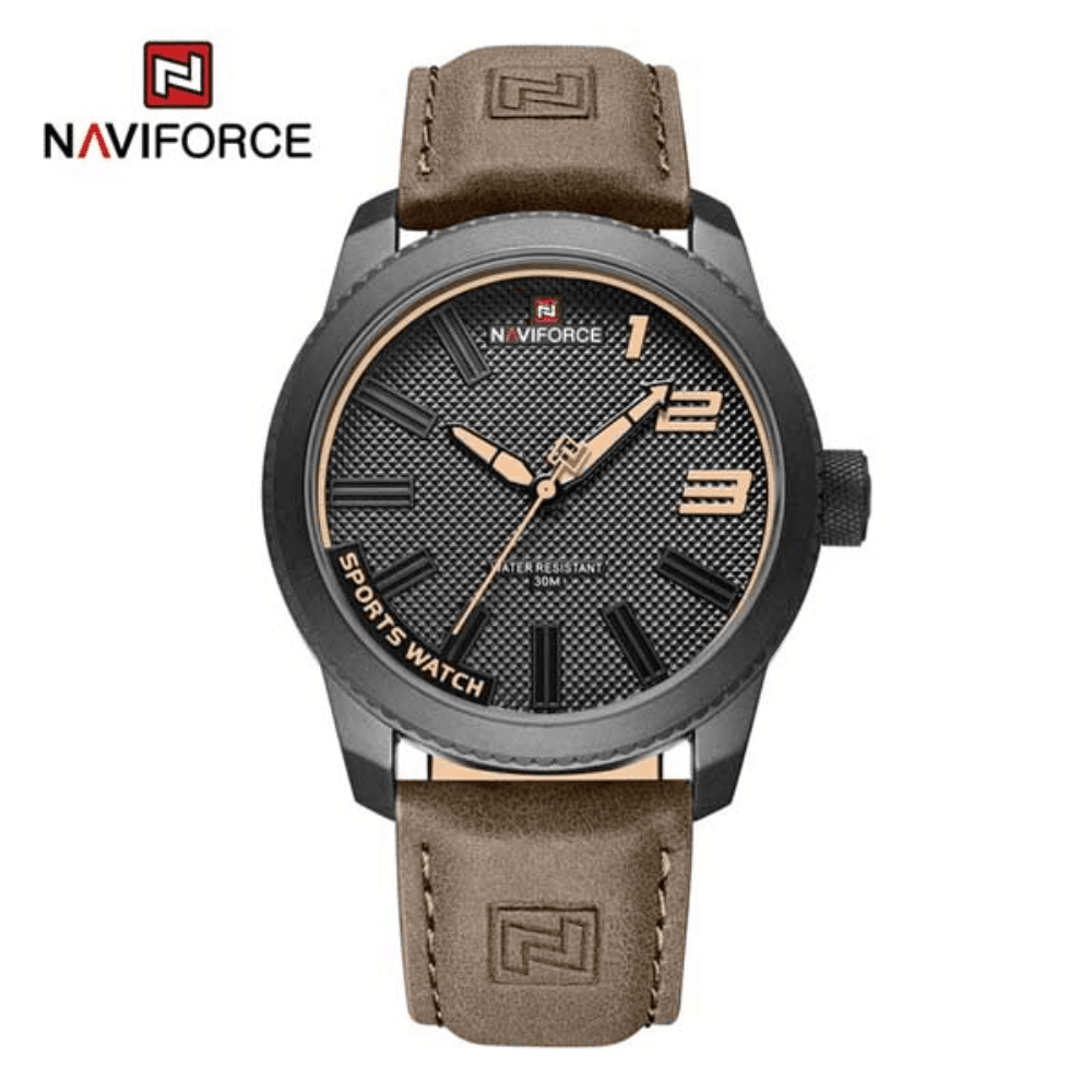 NAVIFORCE 9202 Casual Leather Watch