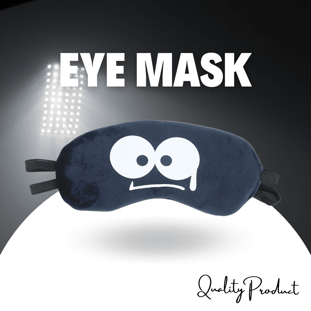 Eye Mask / Sleeping Mask, Navy Blue, M