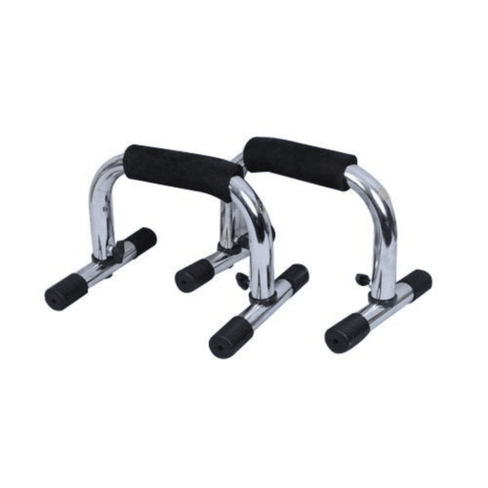 High Push Up Stand - Silver and Black