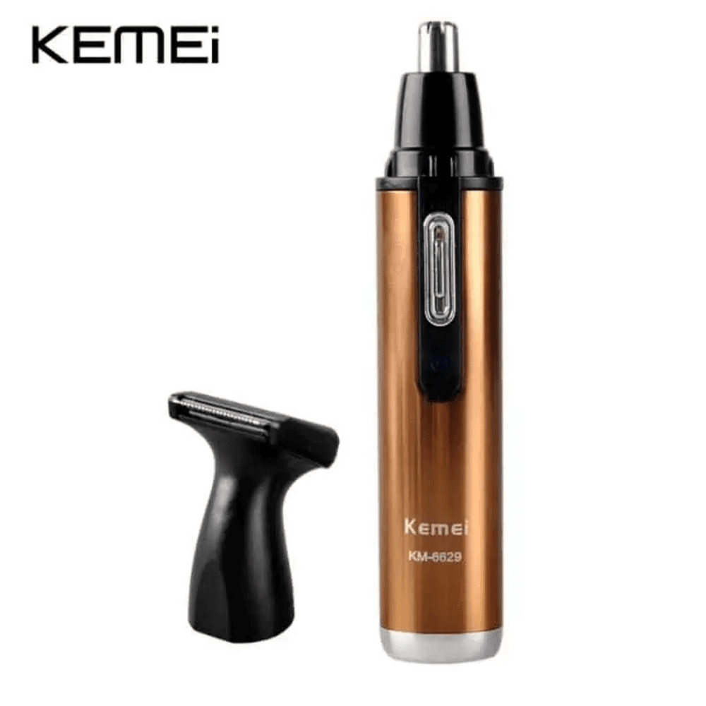 Kemei KM-6629 Rechargeable Hair and Nose Trimmer