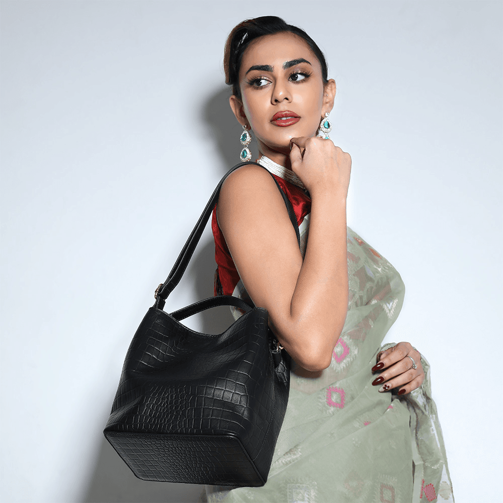 WOMENS LEATHER SHOULDER BAG