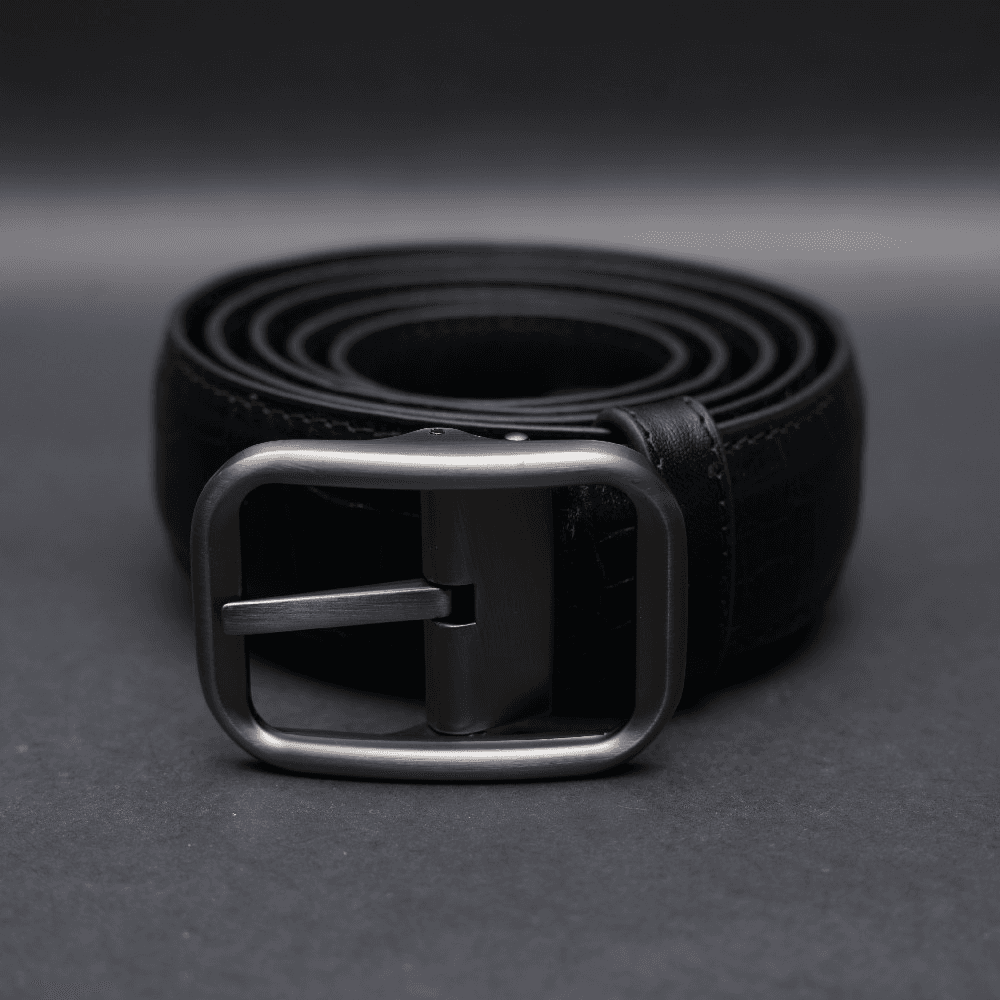 Zays Handcrafted Genuine Leather Belt for Men – Premium Quality, Adjustable, Stylish & Durable | Best Formal and Casual Leather Belt in Bangladesh