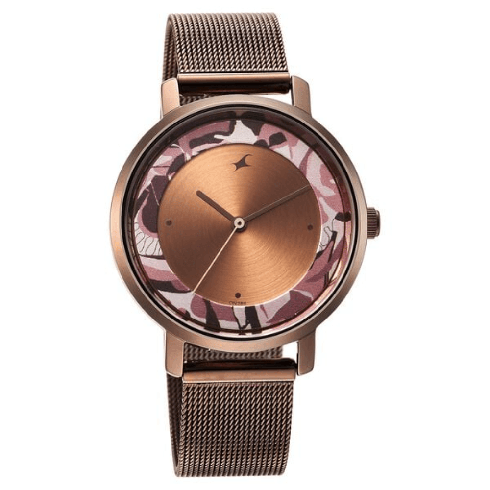 Fastrack 6287QM01 Urban Camo Metal Brown Women’s Watch