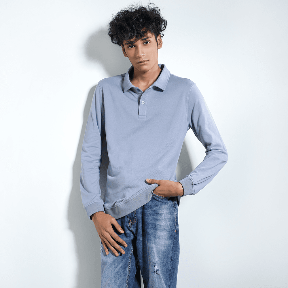 DHEU MENS SWEAT T-SHIRT