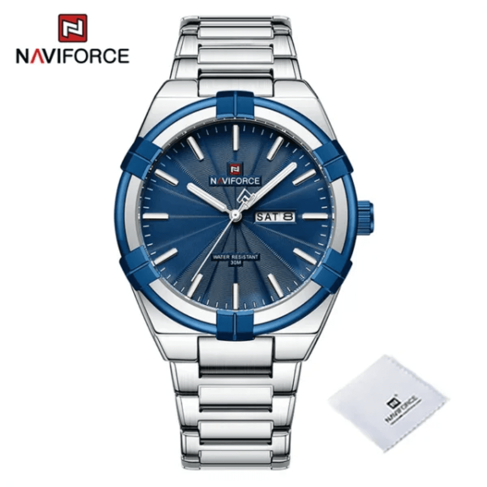 NAVIFORCE 9218 Watch Men Stainless Steel Watch
