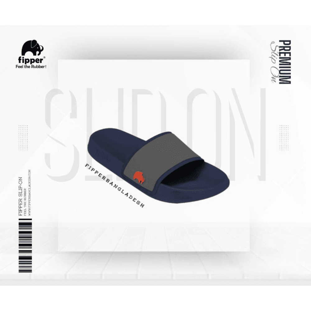 Fipper Slipper Slip-On in Blue (Dark)