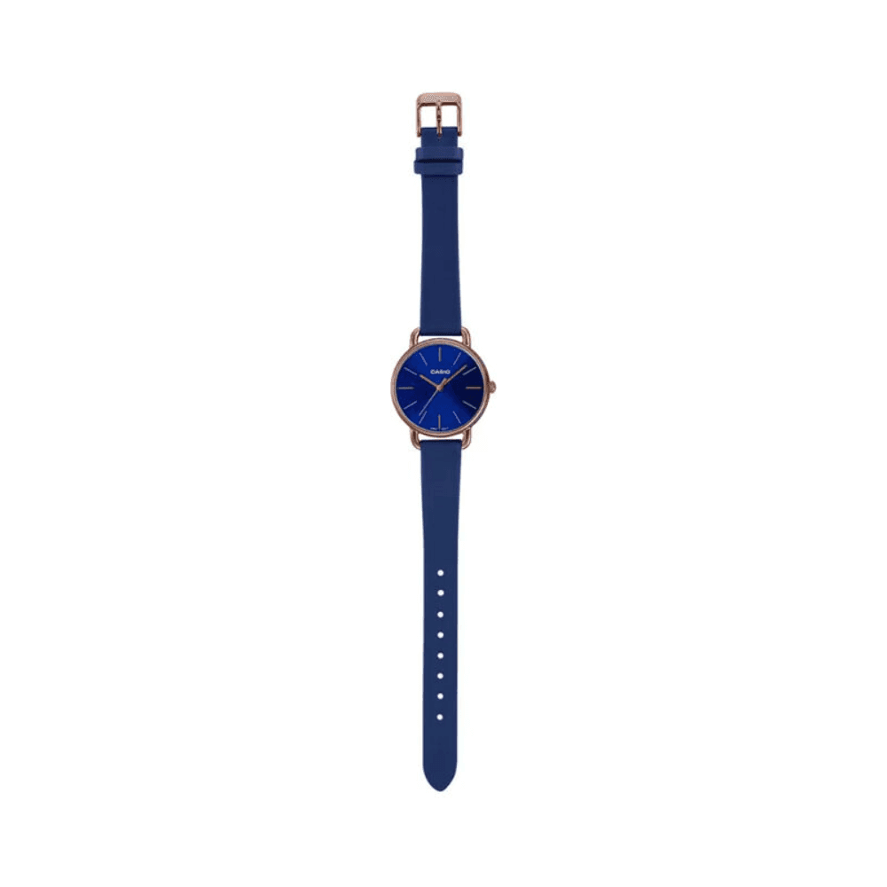 Casio Enticer LTP-E412PL-2ADF Leather Band Women’s Watch