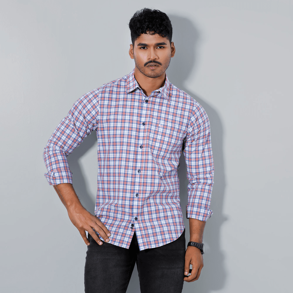 MENS FULL SLEEVE CASUAL SHIRT - SLIM FIT
