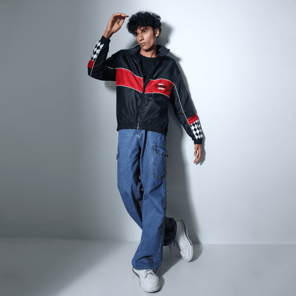 DHEU MENS BIKER JACKET