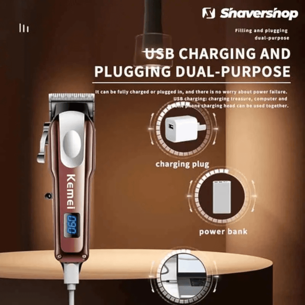 Kemei KM-233 Professional Beard & Hair Cutting Trimmer