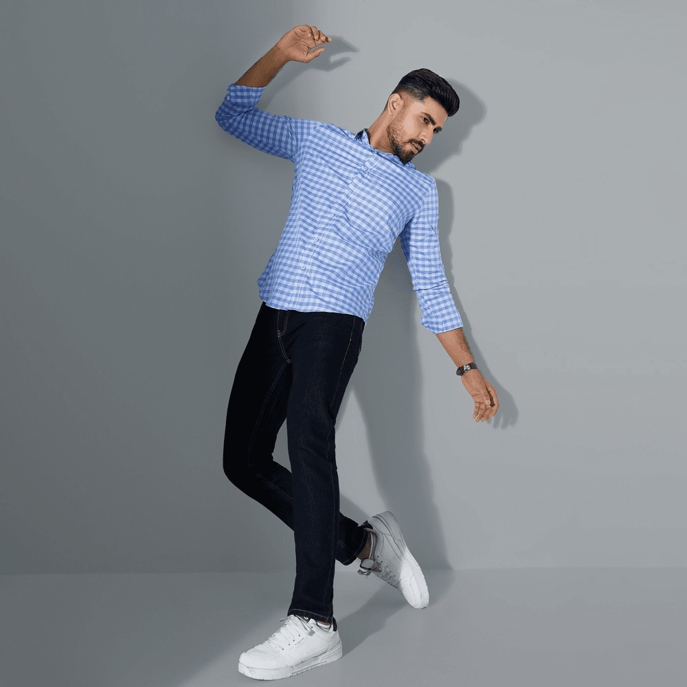 MENS FULL SLEEVE CASUAL SHIRT - REGULAR FIT